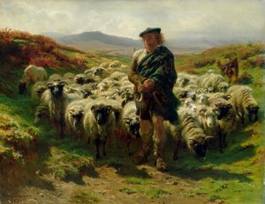 The Highland Shepherd, 1859 av Rosa Bonheur
