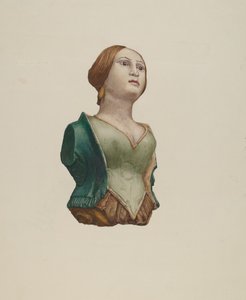 Halv-lengde figur
