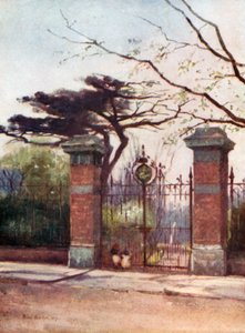 Inngang til Apotekerhagen av Rose Maynard Barton