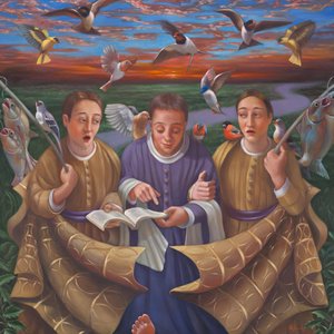 Veien til Emmaus, 2009 (olje på lerret)