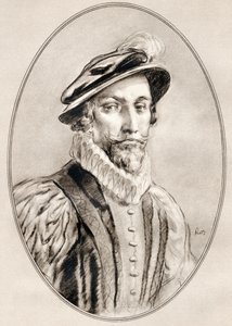Sir Walter Raleigh, fra Living Biography of Famous Men. av Ross Gordon