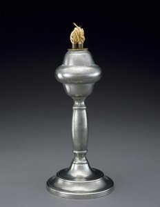 Væskelampe, ca. 1840–1860 (tinn) av Roswell Gleason