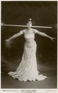 Carrie Moore , australsk skuespillerinne, ca 1900-tallet.