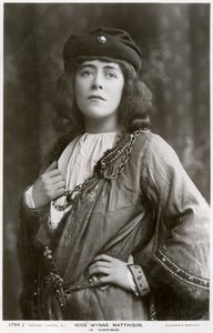 Edith Wynne Matthison , britisk skuespillerinne, c1907. av Rotary Photo