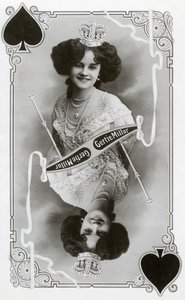 Gertie Millar , britisk skuespillerinne og sanger, c1905. av Rotary Photo
