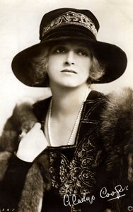 Gladys Cooper 1888-1971, engelsk skuespillerinne, tidlig på 1900-tallet. av Rotary Photo