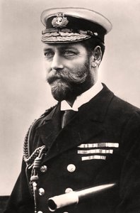 Kong George V 1865-1936, tidlig på 1900-tallet.