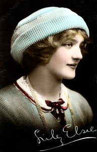 Lily Elsie 1886-1962, engelsk skuespillerinne, tidlig på 1900-tallet.
