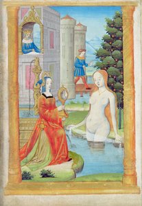 Bathsheba Bading (penn og gouache på papir)