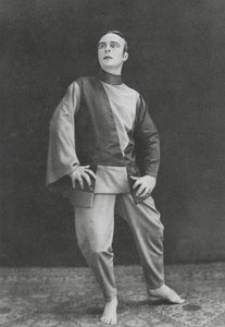 Rudolf von Laban , østerriksk danser (s/h-foto) av Ruben Sobol