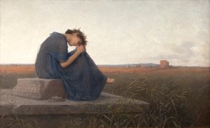 Roma landsbygda. Grabmal der Caecilia Metella av Rudolf Bacher