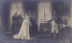 Dronning Louise av Preussen møter Napoleon på Tilsit
