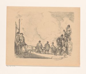 Hesteveddeløpsbane i Berlin Rennplatz i Berlin (tittel på objekt) av Rudolf Grossmann