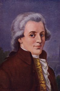 Mozart (farge litho)