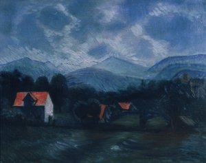 Alpint landskap
