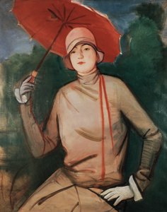 Portrett av kunstnerens kone