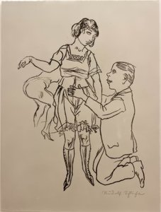 Bräutigam (Anbetung) von Rudolf Schlichter