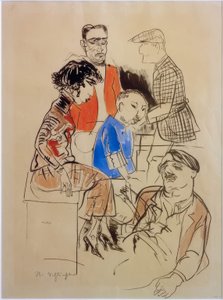 Camera Obscura II von Rudolf Schlichter