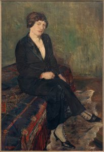 søsteren til kunstneren av Rudolf Schlichter