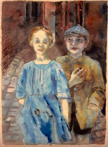 Forsømt ungdom av Rudolf Schlichter