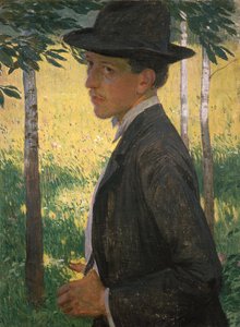 Selvportrett, rundt 1905 (olje på lerret)