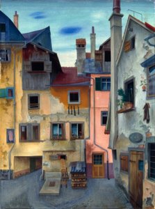 Gamle hus i Lindau