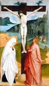 Korsfestelse (tempera på panel) av Rueland the Younger Frueauf