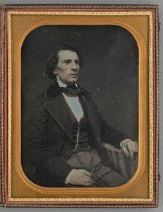 Uten tittel Portrett av en sittende mann, 1855. av Rufus Anson