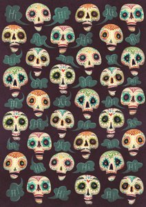 Halloween-mønster, 2015, (