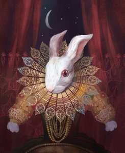 White Like the Moon, 2016, (
