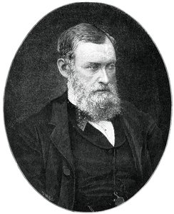 William Edward Forster , britisk industrimann fra 1800-tallet og Liberal Party-statsmann, 1900.