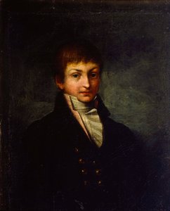 Portrett av poeten Konstantin N Batyushkov, 1800-tallet
