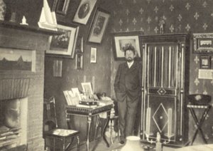Anton Chekhov i studiet sitt i Jalta, Krim av Russian Photographer