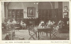Dagrom, Southlands College, Roehampton, London (s/hvitt bilde) av Russian Photographer