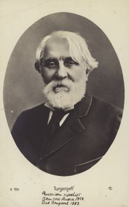 Ivan Turgenev (1818–1883), russisk romanforfatter, novelleforfatter og dramatiker av Russian Photographer
