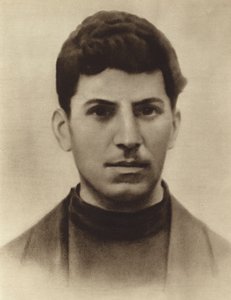 Joseph Stalin i en alder av 17, mens han gikk på Tbilisi-seminaret, Georgia, 1896