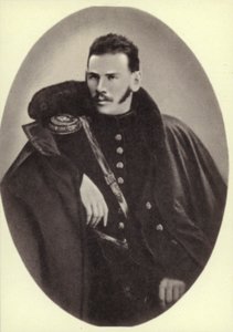 L N Tolstoj av Russian Photographer