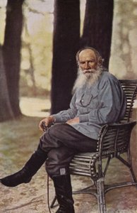 Leo Tolstoy (1828-1910), russisk romanforfatter, novelleforfatter og dramatiker av Russian Photographer