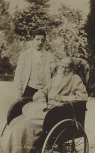Leo Tolstoy , russisk forfatter av Russian Photographer