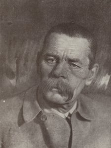 Maxim Gorky, russisk forfatter av Russian Photographer