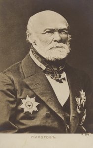 Nikolay Pirogov (1810-1881), russisk lege, vitenskapsmann, kirurg og anatom av Russian Photographer
