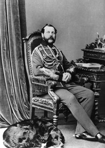 Portrett av keiser Alexander II av Russland av Russian Photographer