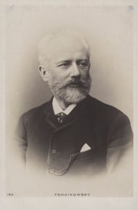 Pyotr Ilyich Tchaikovsky , russisk komponist av Russian Photographer