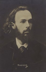 Semyon Nadson , russisk poet av Russian Photographer