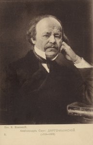 Alexander Sergeyevich Dargomizhsky , russisk komponist (1813-1869) av Russian School