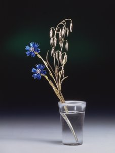 Cornflowers and Ears of Corn, Faberge Workshop, 1880-tallet