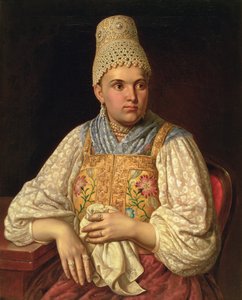 Portrett av Anna Petrovna Filatova, ca. 1840 (par 74387)