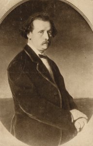 Portrett av Anton Rubinstein av Russian School
