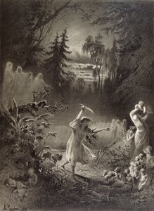 Forferdelig hevn, 1874 av Russian School