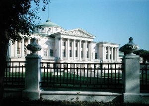Sheremetyev-palasset i Ostankino, bygget på 1770-tallet av Russian School